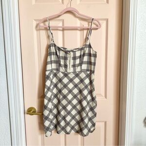Plaid urban outfitters dress